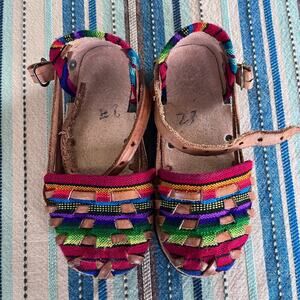 Children’s rainbow sandals